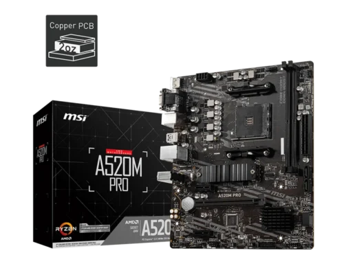 Mother MSI A520M PRO AM4
