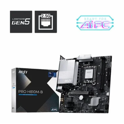 Mother MSI PRO H810M-B DDR5 1851