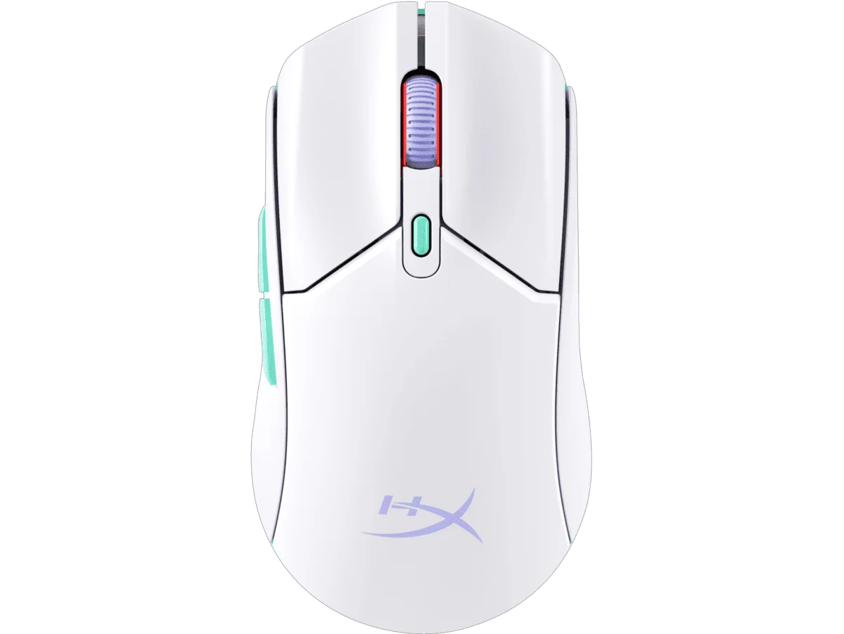 MOUSE GAMER HYPERX PULSEFIRE HASTE 2 CORE WIRELESS WHITE