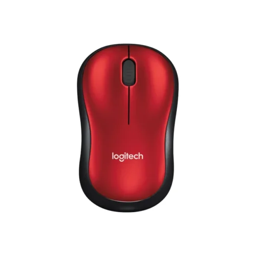 Mouse Logitech M185 Wireless Red
