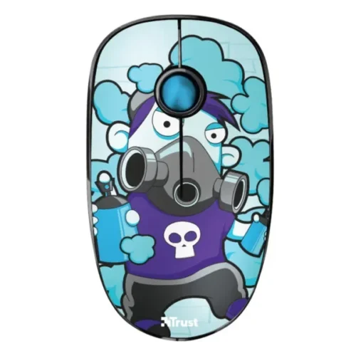 Mouse Trust Sketch Silent Wireless Blue
