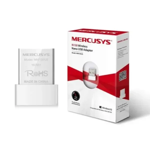 MW150US Nano P.RedW USB Mercusys 150Mbps
