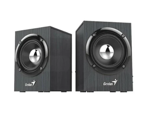 Parlante Genius SP-HF385BT Madera Black Gray