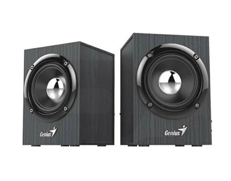 PARLANTE GENIUS SP-HF385BT MADERA BLACK GRAY