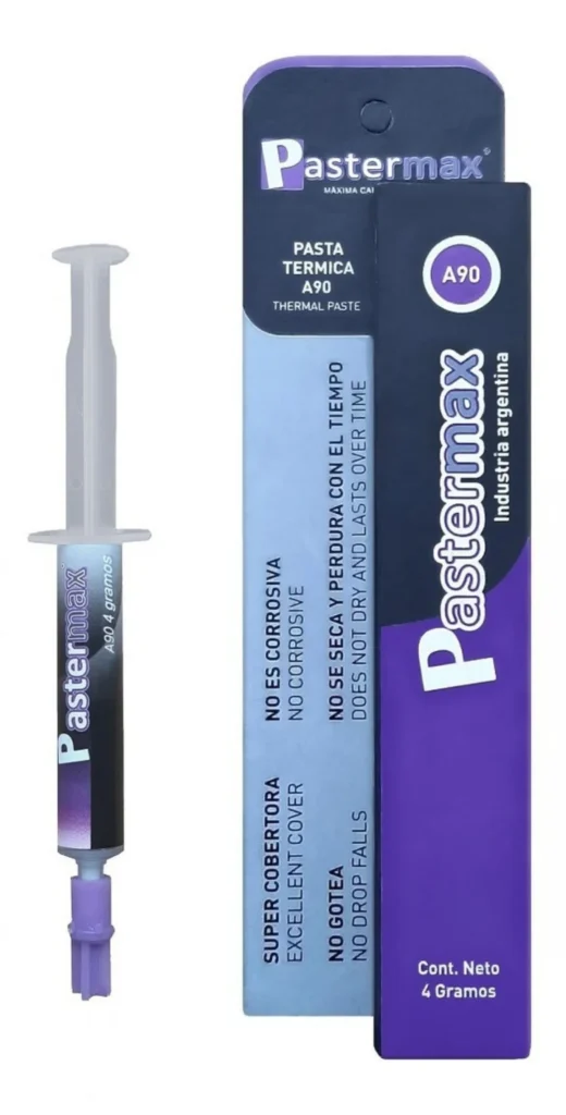 Pasta Térmica Pastermax Gris A90 4g