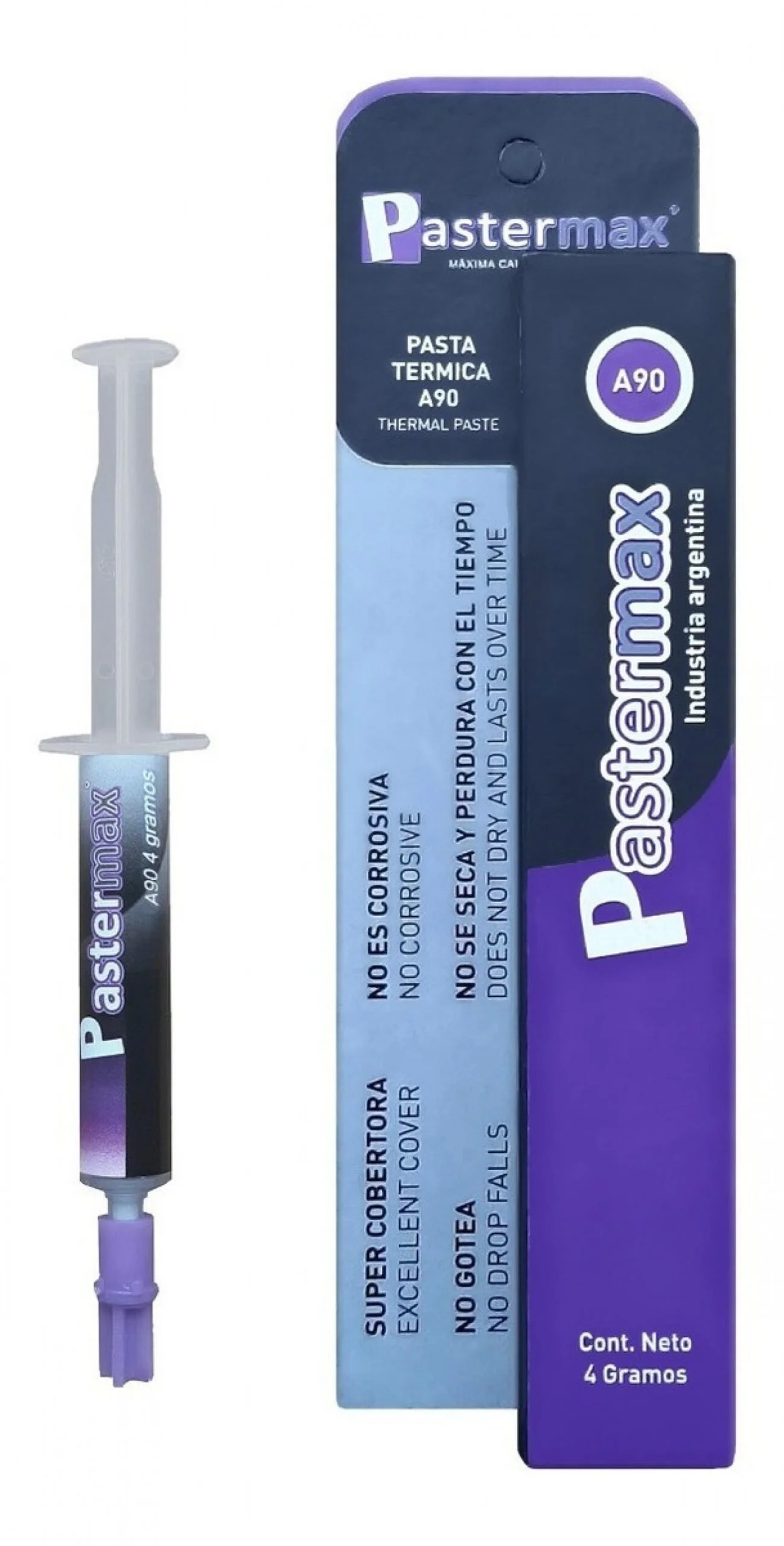 PASTA TÉRMICA PASTERMAX GRIS A90 4G