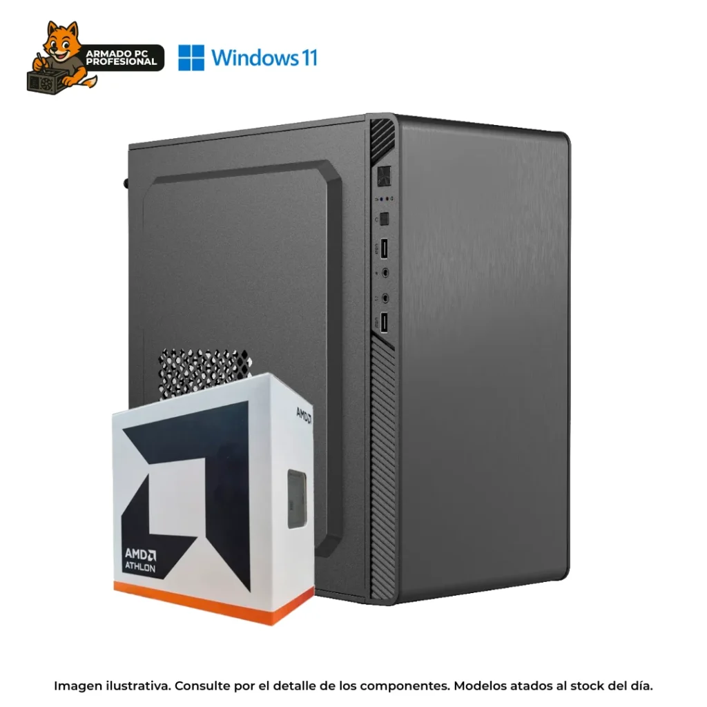 PC ATHLON 3000G | 16GB RAM | 120GB SSD | WIN11 | Gama Entrada