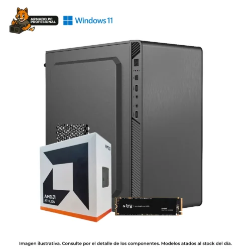 PC ATHLON 3000G | 16GB RAM | 500GB NVMe | WIN11 | Gama Media