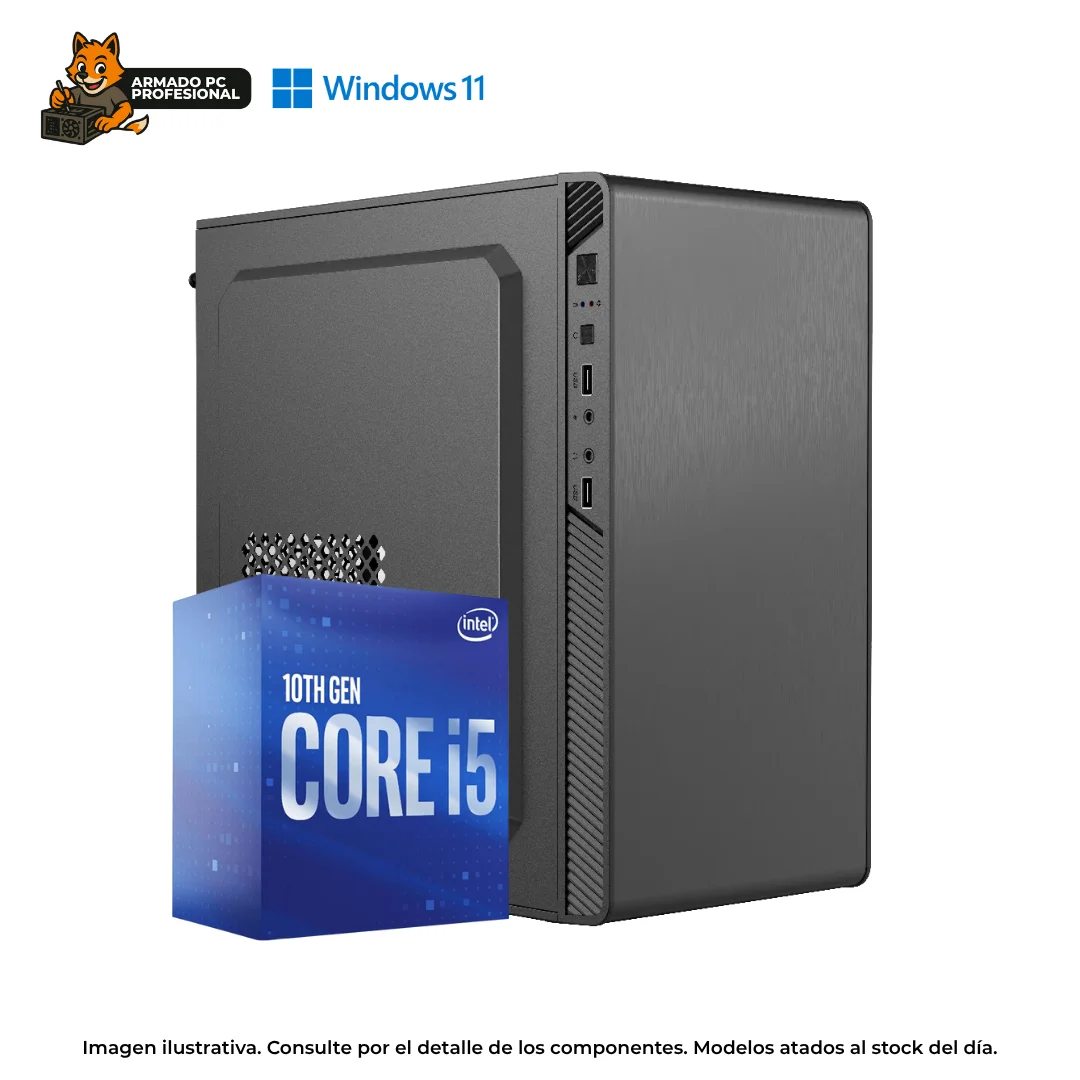 PC HOME OFFICE I5 10400  16GB RAM  240GB SSD  WIN11  GAMA ENTRADA