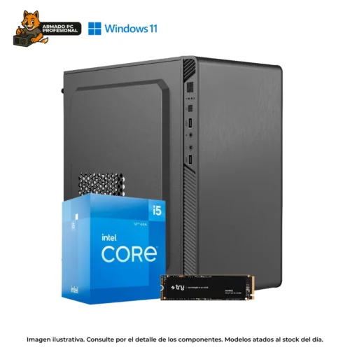 PC Home Office I5 12400 | 16GB RAM | 1TB NVMe | WIN11 | Gama Entrada