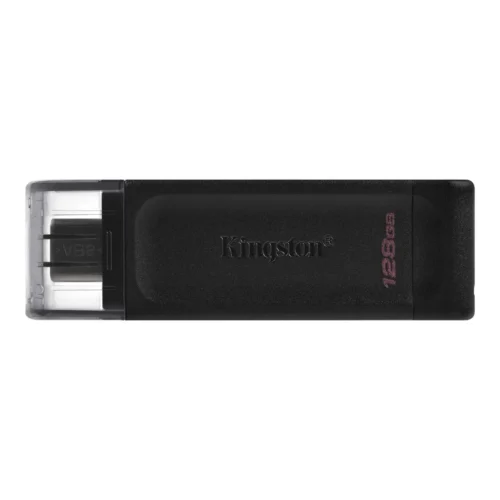 Pendrive Kingston 128GB DT70 USB-C Gen 1 Negro 3.2