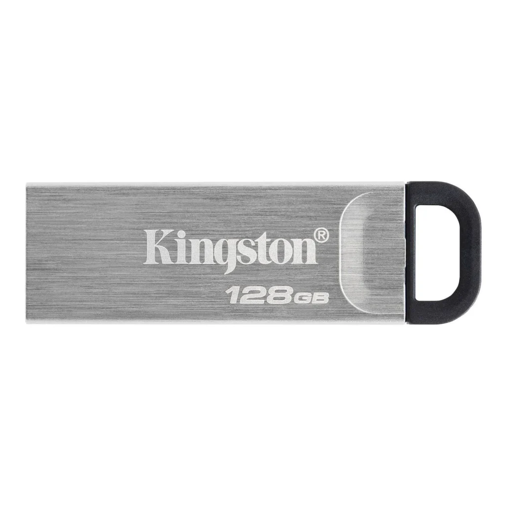 Pendrive Kingston 128GB DTKN Kyson Metálico 3.2