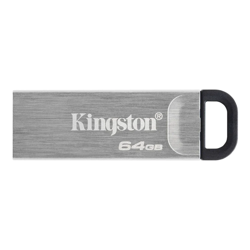 Pendrive Kingston 64GB DTKN Kyson Metálico 3.2