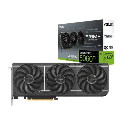 Placa de Video Asus GeForce RTX 5060 Ti 16GB GDDR7 Prime OC