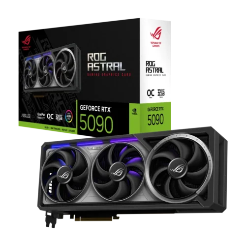 Placa de Video Asus GeForce RTX 5090 32GB GDDR7 ROG Astral OC