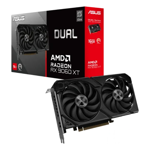 Placa de Video Asus Radeon RX 9060 XT 16GB GDDR6 Dual