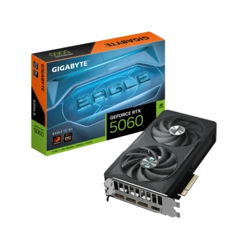 Placa de Video Gigabyte GeForce RTX 5060 8GB GDDR7 Eagle OC