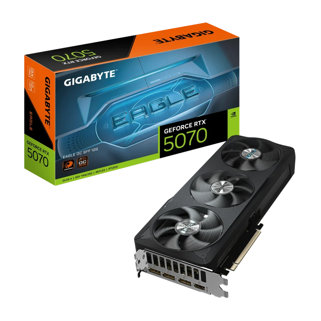 Placa de Video Gigabyte GeForce RTX 5070 12GB GDDR7 Eagle OC SFF