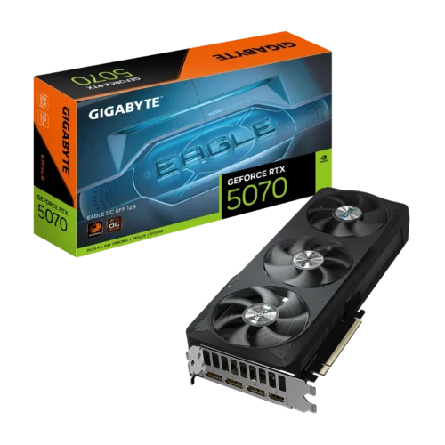 Placa de Video Gigabyte GeForce RTX 5070 12GB GDDR7 Eagle OC SFF