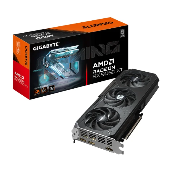 PLACA DE VIDEO GIGABYTE RADEON RX 9060 XT 8GB GDDR6 GAMING OC