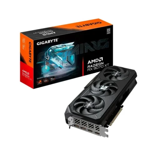 Placa de Video Gigabyte Radeon RX 9070 XT 16GB GDDR6 Gaming OC