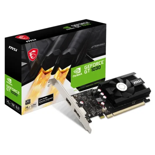 Placa de Video MSI GeForce GT 1030 4GB LP DDR4