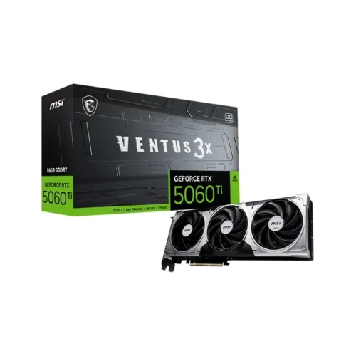 Placa de Video MSI GeForce RTX 5060 Ti 16GB GDDR7 Ventus 3X OC