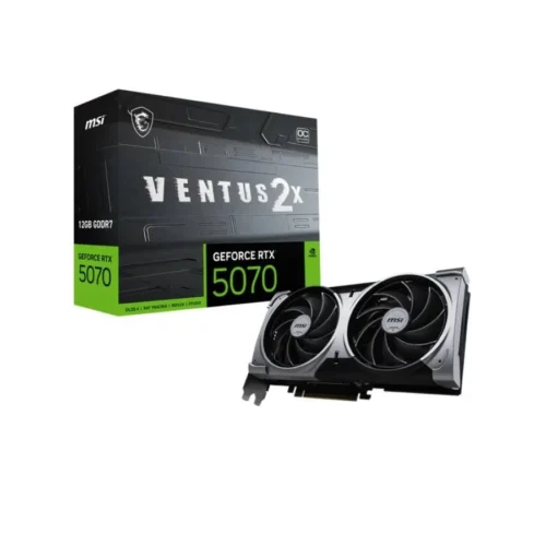 Placa de Video MSI GeForce RTX 5070 12GB GDDR7 Ventus 2X OC