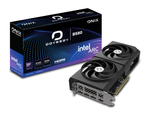 Placa de Video Onix Intel Arc B580 12GB GDDR6 Odyssey