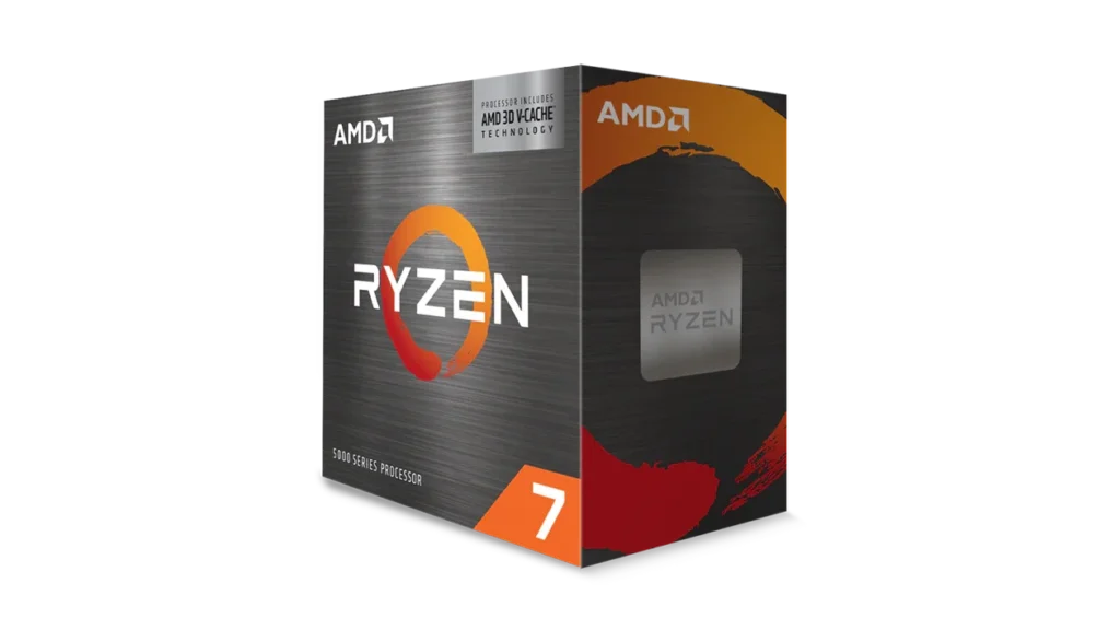 Procesador AMD Ryzen 7 5800X3D 4.5GHz Turbo AM4 S/Cooler