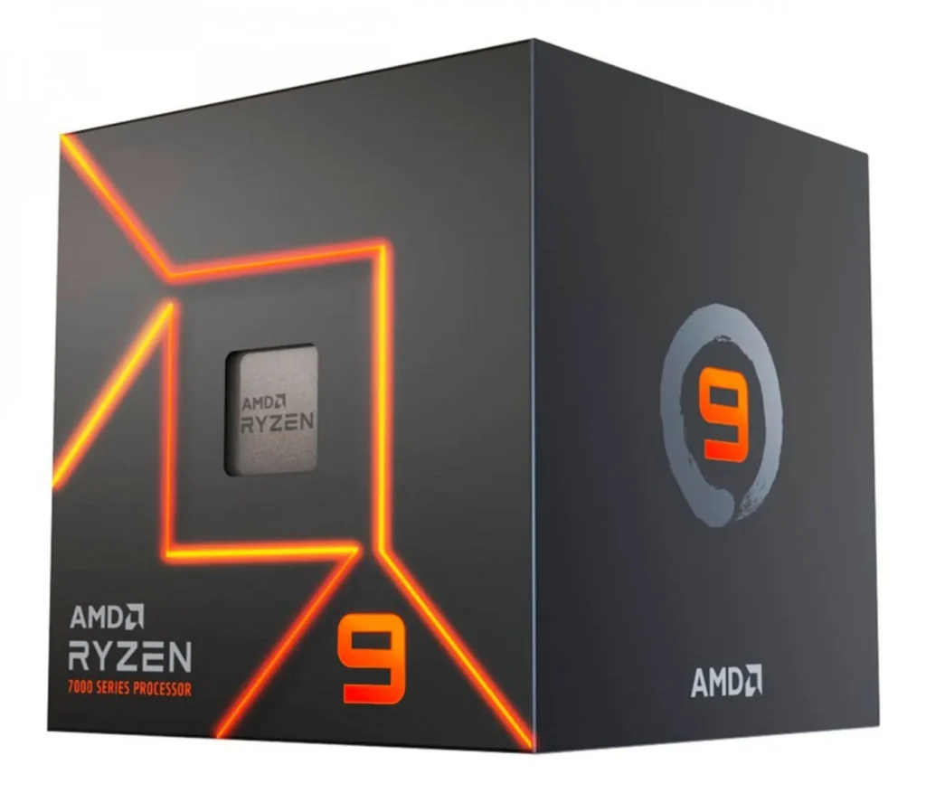Procesador AMD Ryzen 9 7900 5.4GHz Turbo AM5 S/Cooler