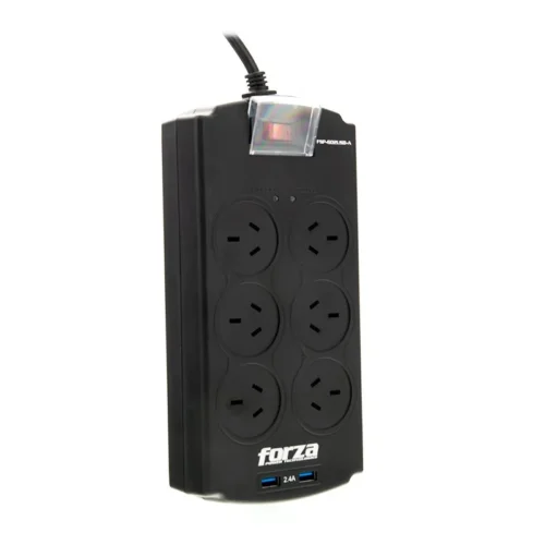 Protector de Sobretensión Forza FSP-602USB-A