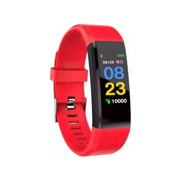 Pulsera Noganet Bluetooth Fitness Roja NG-SB01