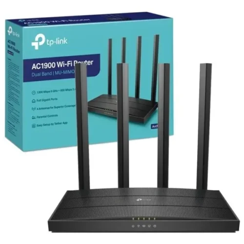 Router TP-Link ARCHER C80 AC1900 Wir Dual Band 4 Antenas