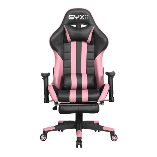 Silla Gamer SYX CH-059 Rosa Negro