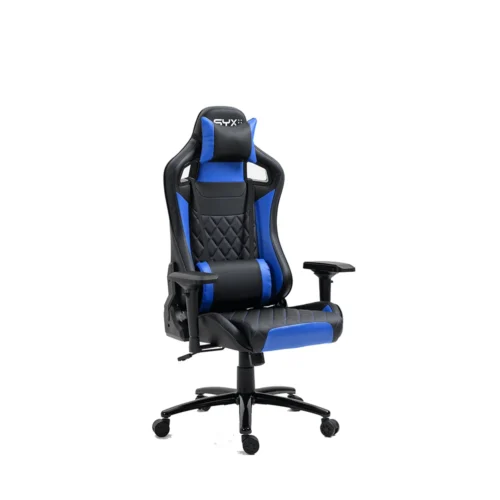 Silla Gamer SYX CH-451 Azul Negro