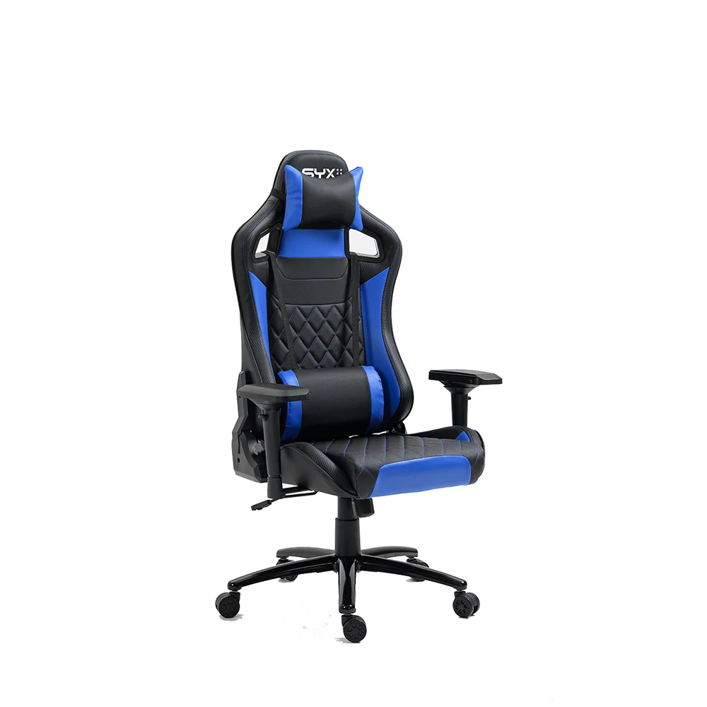 Silla Gamer SYX CH-451 Azul Negro