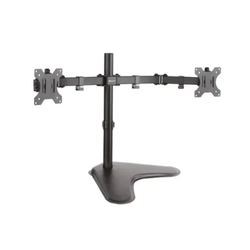 Soporte Doble Monitor Klip Xtreme Con Base KPM-311