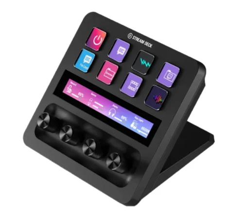 Stream Deck+ Elgato 8 botones LCD customizables Negro
