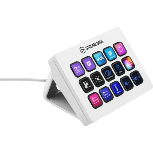 Stream Deck MK.2 Elgato 15 botones LCD customizables Blanco