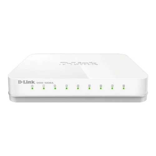 Switch D-Link 8-PORT 10/1000MBPS Unmanaged DGS-1008A