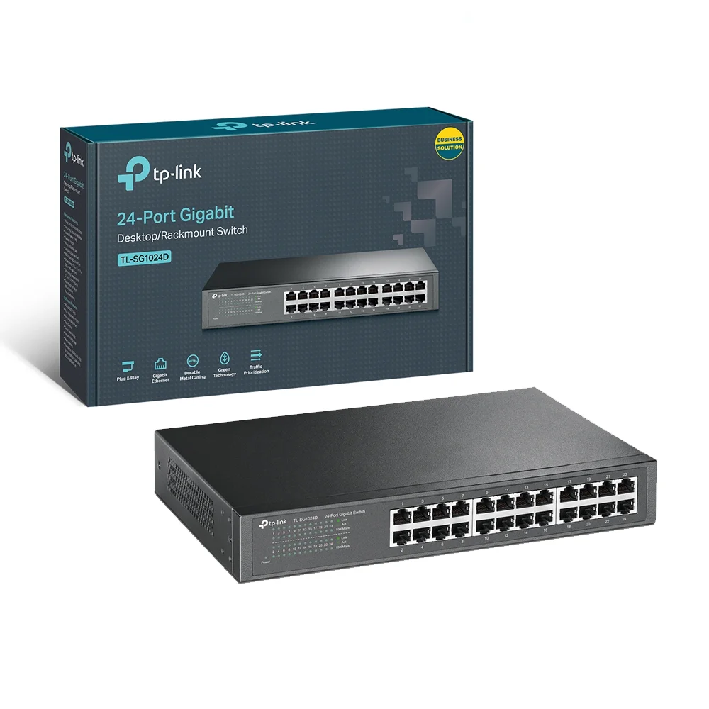 SWITCH TP-LINK 24P DESKTOP TL-SF1024D