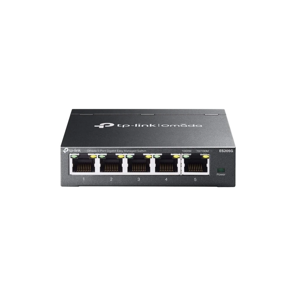 SWITCH TP-LINK ES205G GIGABIT EASY SMART 5P OMADA