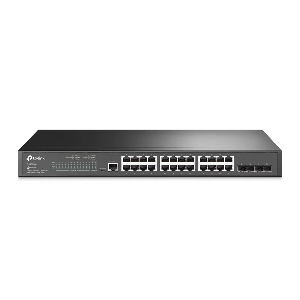SWITCH TP-LINK JETSTREAM 24 + 4 SFP 10G L2 GIGABIT MANAGED TL-SG3428X