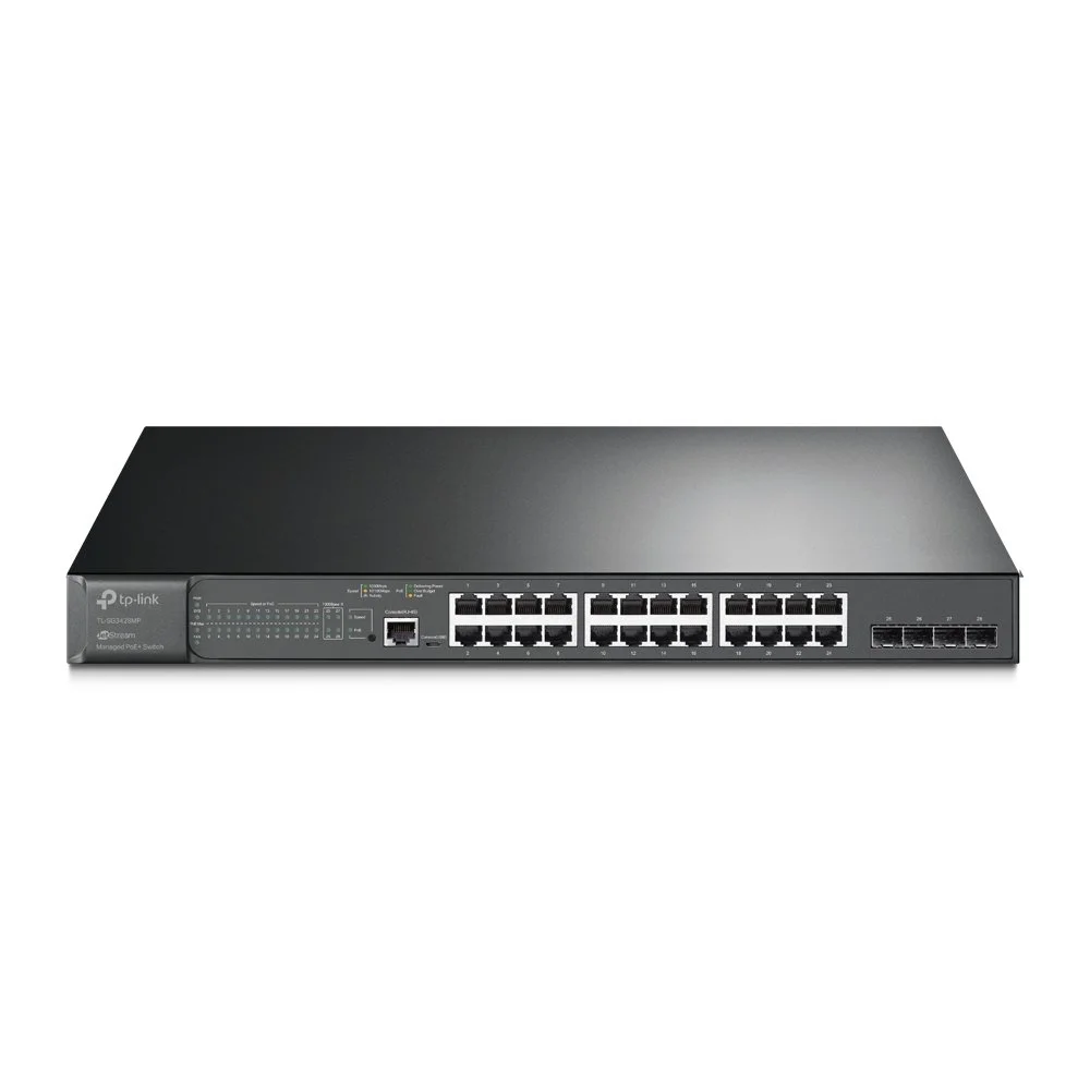 Switch Tp-Link Jetstream 24 POE + 4 SFP L2 Gigabit Managed TL-SG3428MP