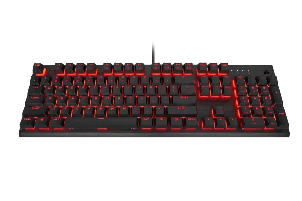 Teclado Corsair K60 Pro Mecanico Cherry Red Viola Black