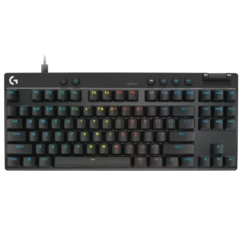 Teclado Gamer Magnético Logitech PRO X TKL Rapid Black