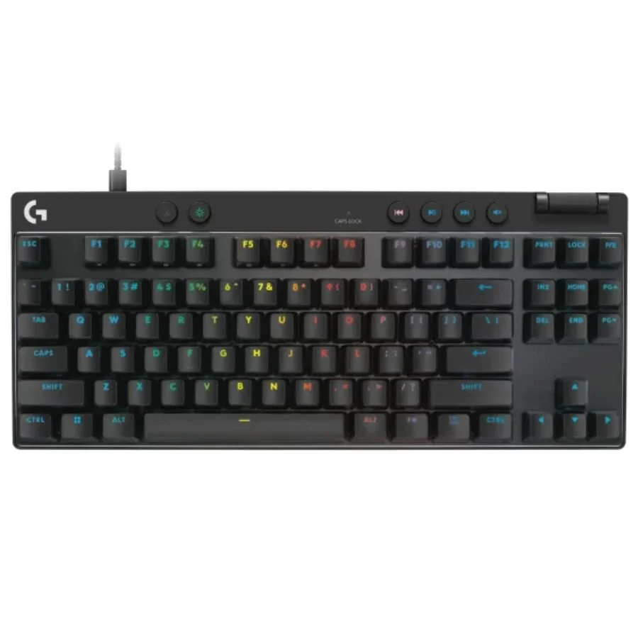 TECLADO GAMER MAGNÉTICO LOGITECH PRO X TKL RAPID BLACK
