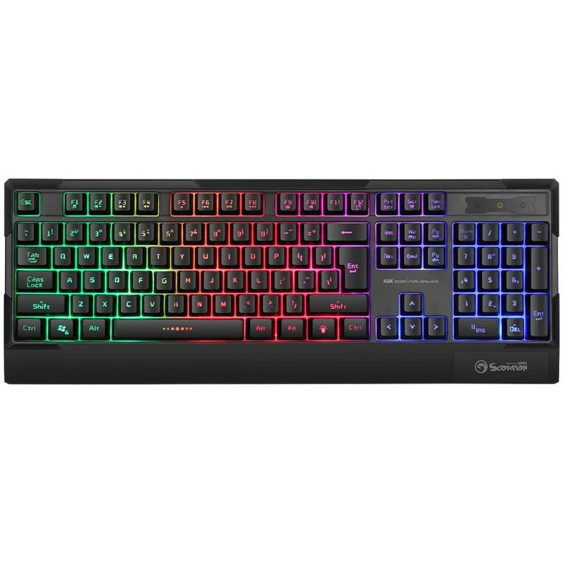 Teclado Gamer Marvo K606 RGB SP