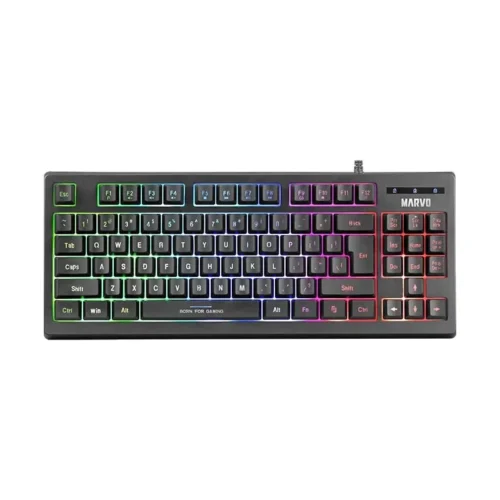 Teclado Gamer Marvo K607 RGB TKL SP